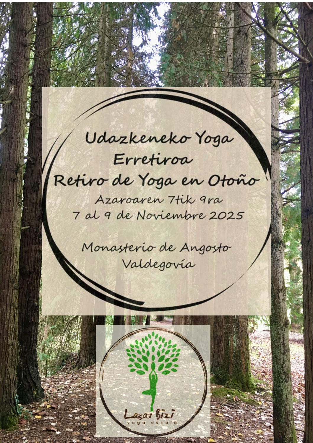 Retiro otoño 2025 Respirar, sonreír y vivir